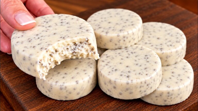 Prêt en 3 minutes ! Un dessert sain et riche en protéines à base de chia. Sans lactose ! SANS sucre