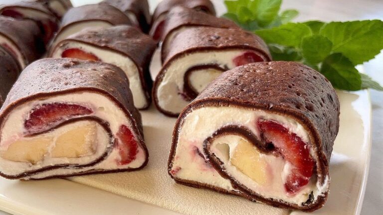 Trop DÉLICIEUX, trop FACILE ! 10 minutes et le DESSERT est prêt ! Pas de four !