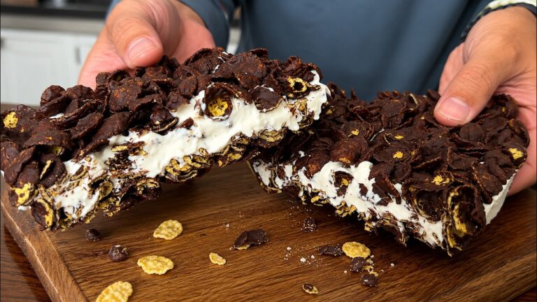 🔥 Un dessert croustillant en 10 minutes ! Sans sucre, juste 3 ingrédients