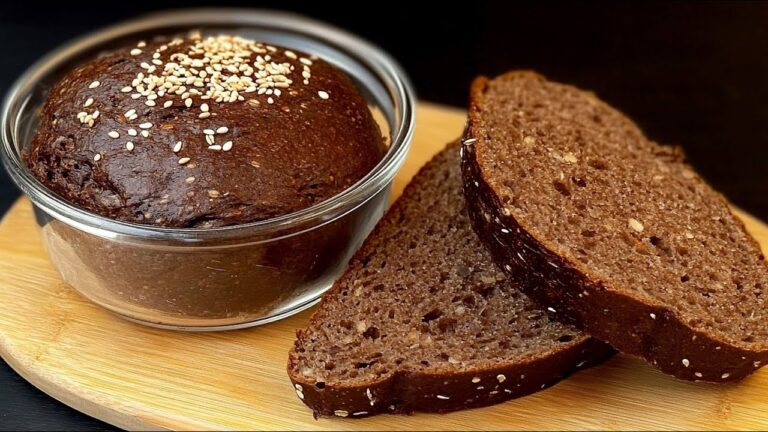 Quelques ingrédients suffisent pour un pain sain prêt en 10 minutes ! Je mange sans gluten !