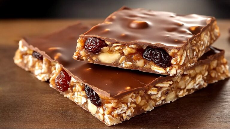 En 5 minutes et sans sucre ! Super barre énergétique VÉGANE ! Dessert protéiné